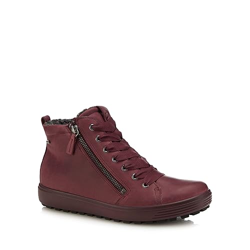 ecco track 4 womens red