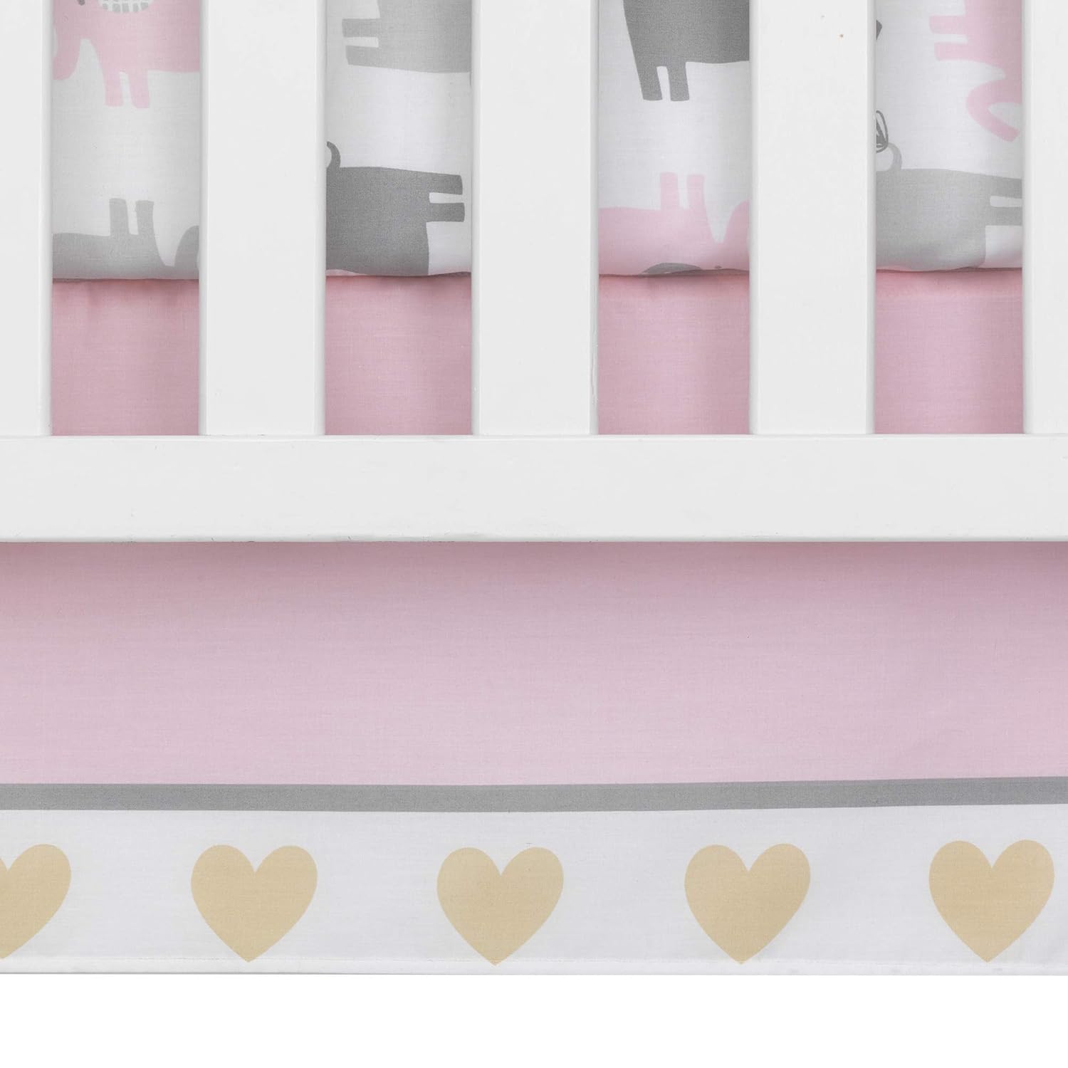 Bedtime Originals Eloise 3-Piece Crib Bedding Set, Pink : Baby