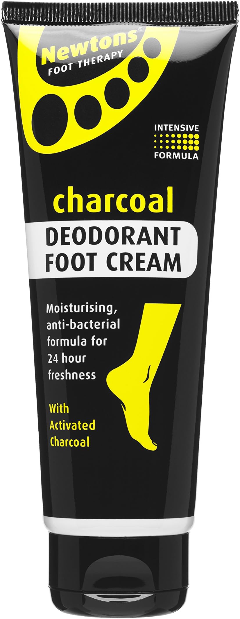 Newtons Foot Therapy Charcoal Deodorant Foot Cream, 100 ml, 07021NEW