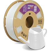 OVERTURE ASA Filament 1.75mm, UV &amp; Weather Resistant, 1kg White | High Impact Strength &amp; Heat Resistance Up to 96&deg;C, 1kg (2.2lbs) Cardboard Spool, Fits Most FDM Printers (White)