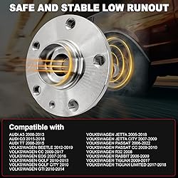 Pair 513253 FWD/AWD Front Wheel Bearing Hub