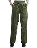 iCreek Women's Rain Pants Waterproof Hiking Pants