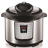 Instant Pot LUX60 V3 6 Qt 6-in-1 Muti-Use Programmable Pressure Cooker, Slow Cooker, Rice Cooker, Sauté, Steamer, and Warmer