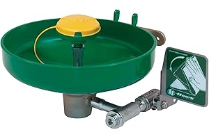 Haws 7260B-7270B Wall-Mounted Plastic Bowl Eye/Face Wash with Axion MSR Eye/Face Wash Head