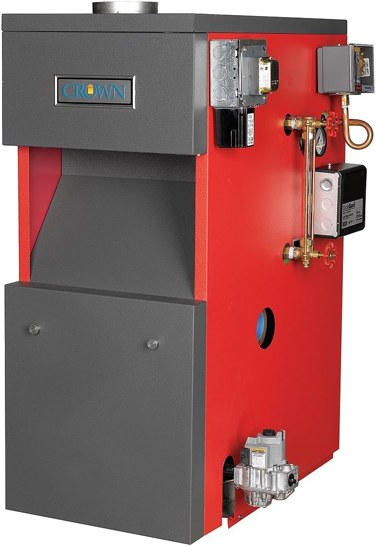 Crown Boiler BSI103ENPZZPSU Atmospheric Vent Steam Boiler, NG Fuel