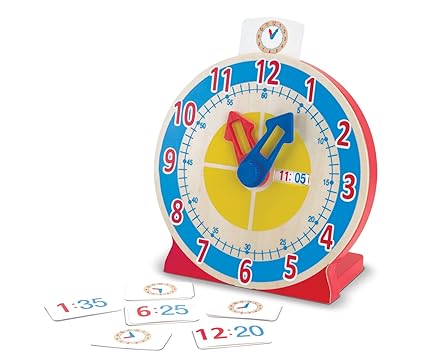 Melissa & Doug - Reloj para Girar y Ver la Hora (14284)