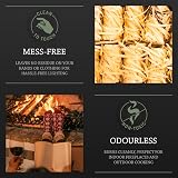 Log Barn Natural Firelighters 1000 Pack Wood Burner Pizza Oven BBQ Starters view 4