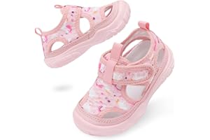 BARERUN Kids Water Shoes Boys Girls Barefoot Aqua Socks for Swim Surf Pool Beach Sport Lightweight Breathable Sandal Athletic Slip-On Sneaker for Toddler Outdoor Indoor