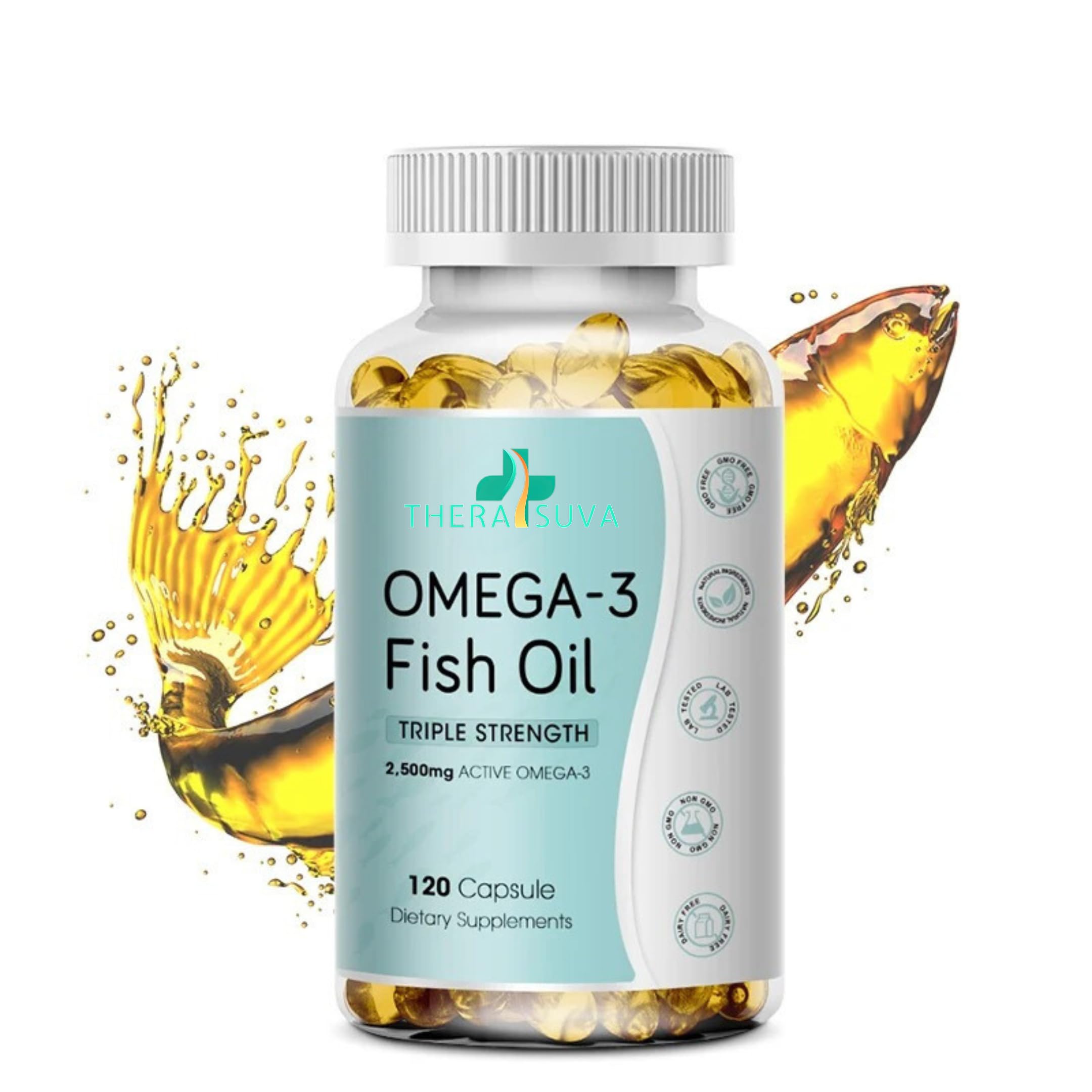 Triple Strength Wild Alaskan Omega-3 Fish Oil
