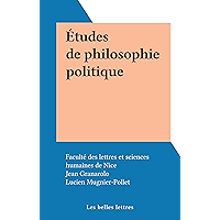 Études de philosophie politique (French Edition) book cover Études de philosophie politique (French Edition) book cover