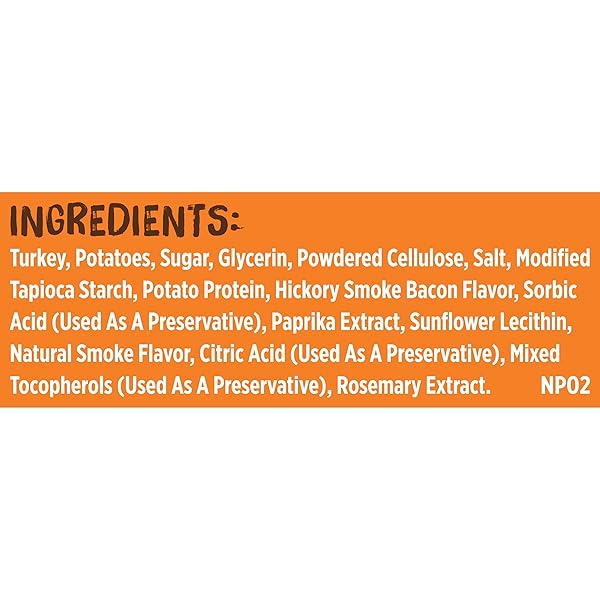 RACHAEL RAY NUTRISH TURKEY BITES TURKEY RECIPE WITH HICKORY SMOKE BACON FLAVOR DOG TREATS, 12 OZ. POUCH