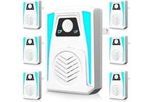 SUCGLES (2025 Upgraded) Ultrasonic Insect & Pest Indoor Repeller, Plug-in Control Electronic Repellent for Roach, Spider, Ant, Rodent, Mouse, Bugs, Mosquito, Mice, 2 Mode Switching (6 Pack)