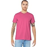 Bella+Canvas Unisex Jersey Short Sleeve Tee, Charity Pink, X-Large