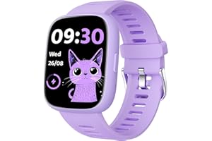 TICTIKY Smart Watch for Kids with Location Tracker (iOS Only), Fitness Tracker Watch with Step Counter, Pedometer, Heart Rate