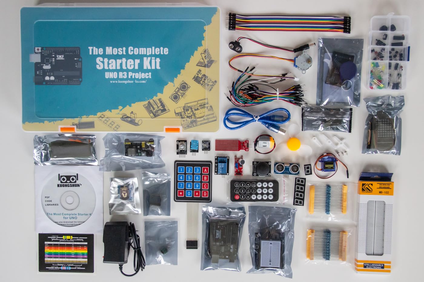 Uno R3 Component List Mua ITOKII UNO R3 the best Starter Kit with more components UNO R3 ...