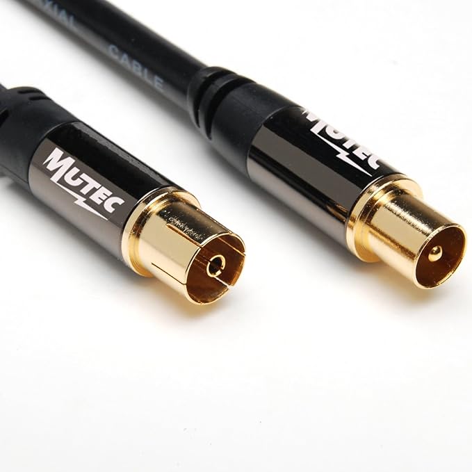 Cavo Antenna TV Maschio/Femmina 1.5m - Coassiale Per Decoder, HDTV, DVB-T2/C/S - Foto 4