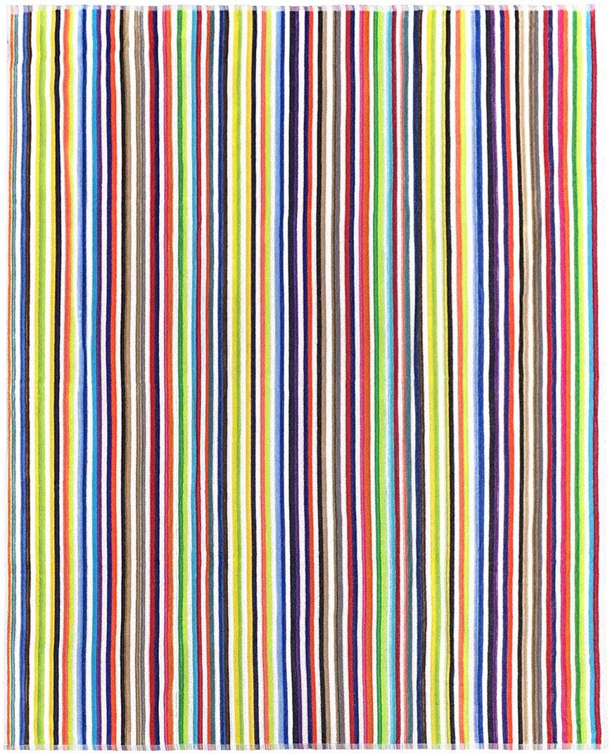 Kaufman - Oversized Multicolor Candy-Stripe Beach Pool Towel for Two 55''X68'' (101370)