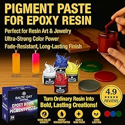 BALTIC DAY 24 Color Pigment Paste for Epoxy Resin