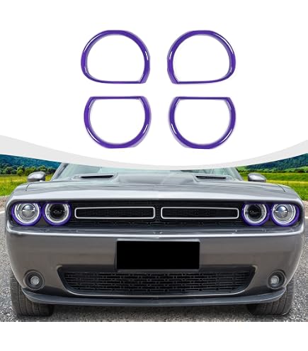 Pair Front Fog Light Cover Bezel Trim Left+Right For Jeep Compass 2017-2020