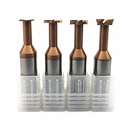 KLOT AlTiN Coated T Slot Keyseat Milling Cutter
