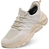 Mens Running Shoes Slip-on Walking Tennis Sneakers Lightweight Breathable Casual Soft Sole Mesh Workout Sports Shoes