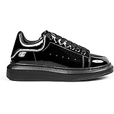 SOLL Queen Men's Sneakers | Leather Perforated Oversized Thick Sole
