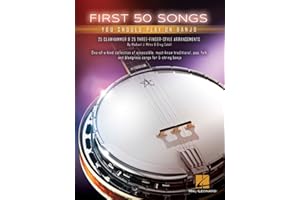 Easy Banjo Songbook for Beginners and Advanced Players | Learn Classic Folk, Rock, and Country Hits with Tablature and Chords | Hal Leonard Sheet Music Collection