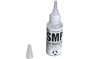 Flasc Paintball Slick Maple Pro (SMP) Marker Oil – 1oz Professional Grade Super Slick Silicone Lubricant for Paintball Marker