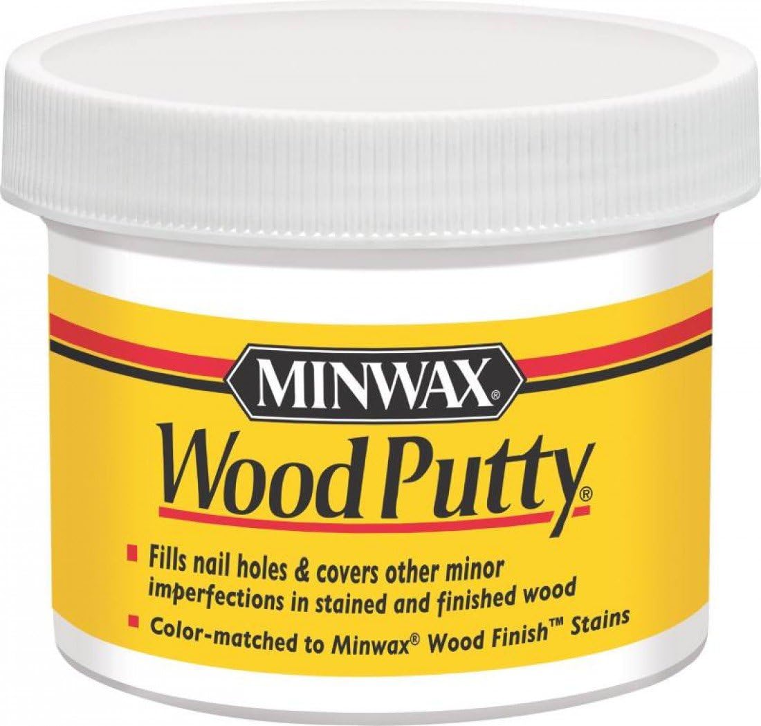 Minwax 3.75 Oz White Wood Putty 13616000