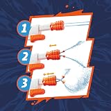 Nerf Super Soaker Hydro Frenzy Water Blaster 3-In-1 2 Tubes Adjustable view 2