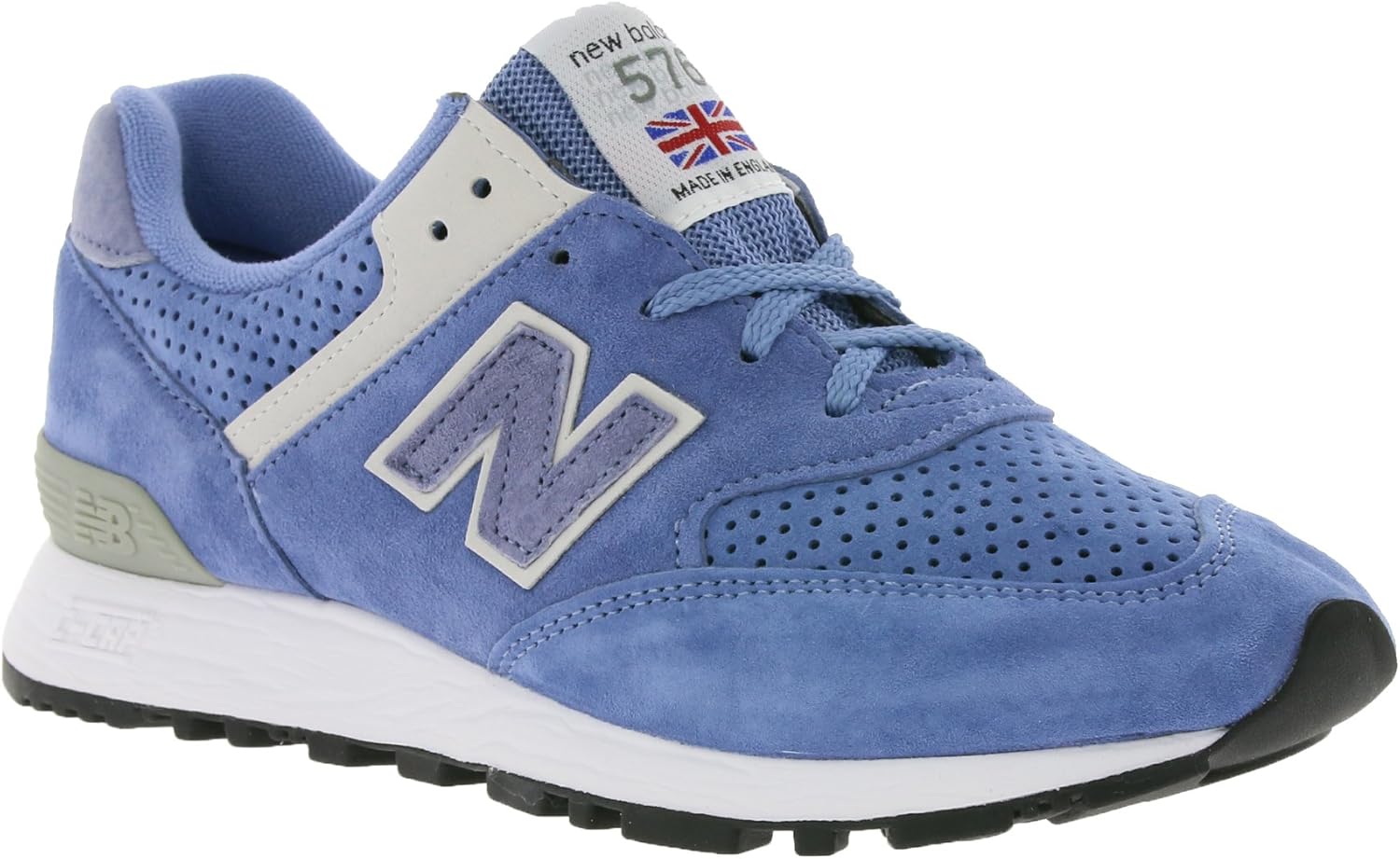 Amazon ニューバランス576レディースリアルレザースニーカーブルーw576pbbイギリス製 サイズ 40 New Balance ニューバランス ホーム キッチン 通販