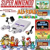 Super NES Mario Set with 5-Game Cartridge (Renewed)