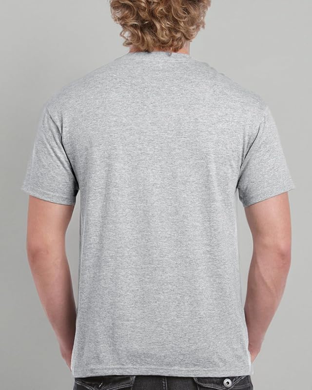 Unisex-Erwachsene Ultra Cotton, Style G2000, Multipack T-Shirt, Sport Grey (2er-Pack), S