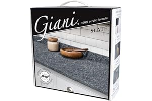 Giani Granite Countertop Paint Kit 2.0-100% Acrylic (Slate)