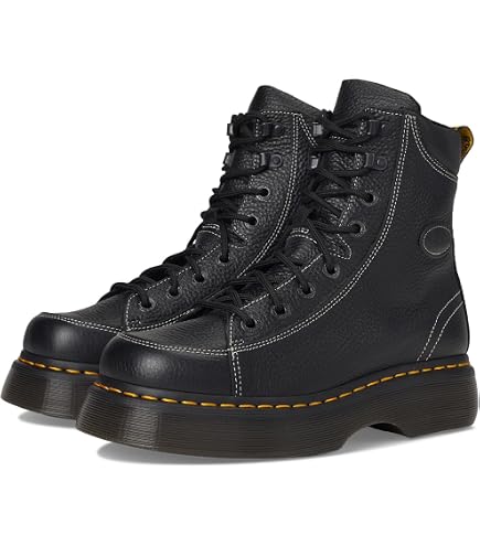 Amazon.com | Dr. Martens Women's Buzz 5-Eye Lace Up Shoes, Black