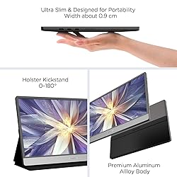 KOORUI Portable Monitor 15.6 Inch 1080P FHD