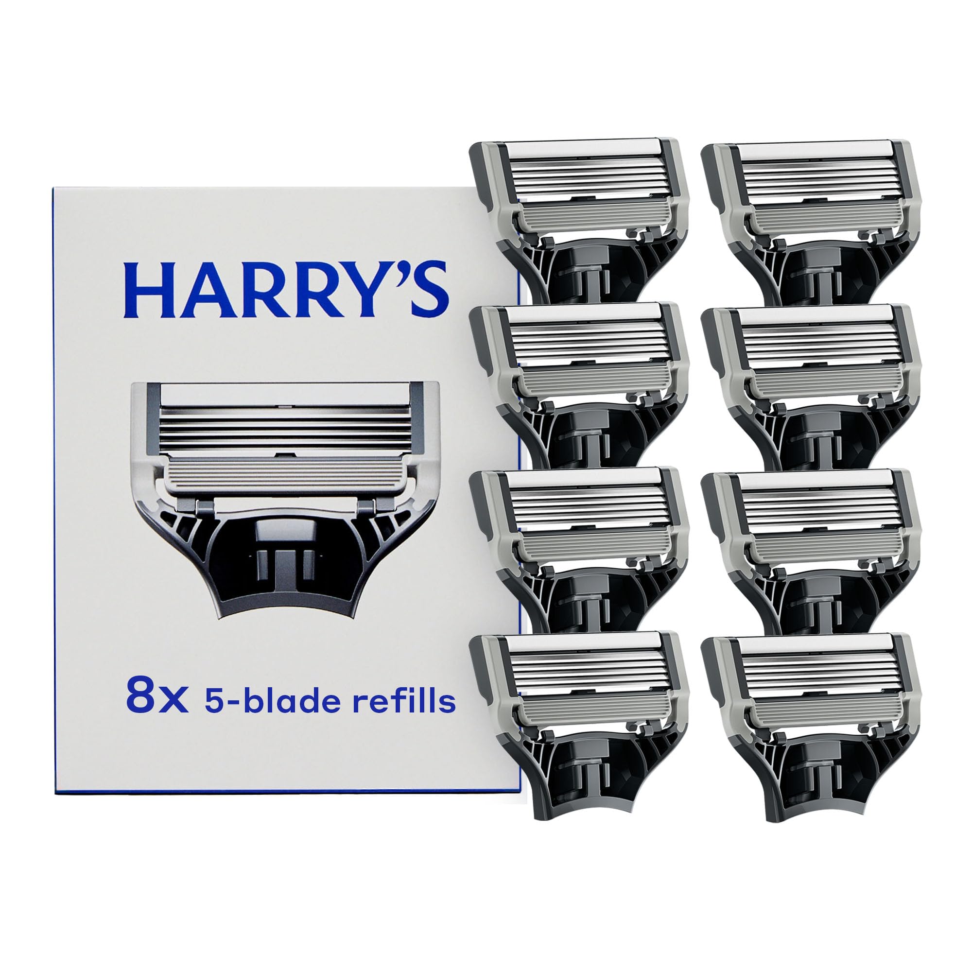 Harry's Razor Blades Refills - Razors for Men - 8 Count