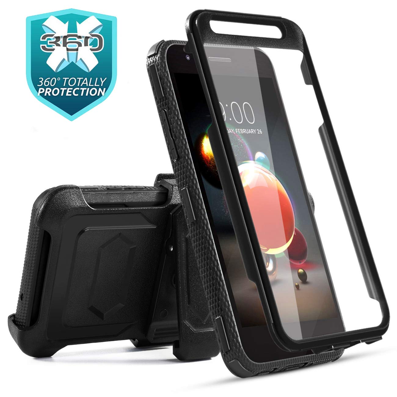 Best lg rebel 3 phone case red and black