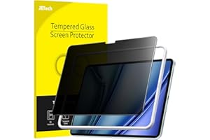 JETech Privacy Screen Protector for iPad Air 11-Inch M4/M3/M2 (2026/2025/2024) with Easy Installation Tool, Anti-Spy Tempered
