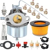 632615 Carburetor for Tecumseh H30 H35 HS40 HS50 Engine | HH60 HH70 Carb with Air Filter Replace 632208 632589 631923