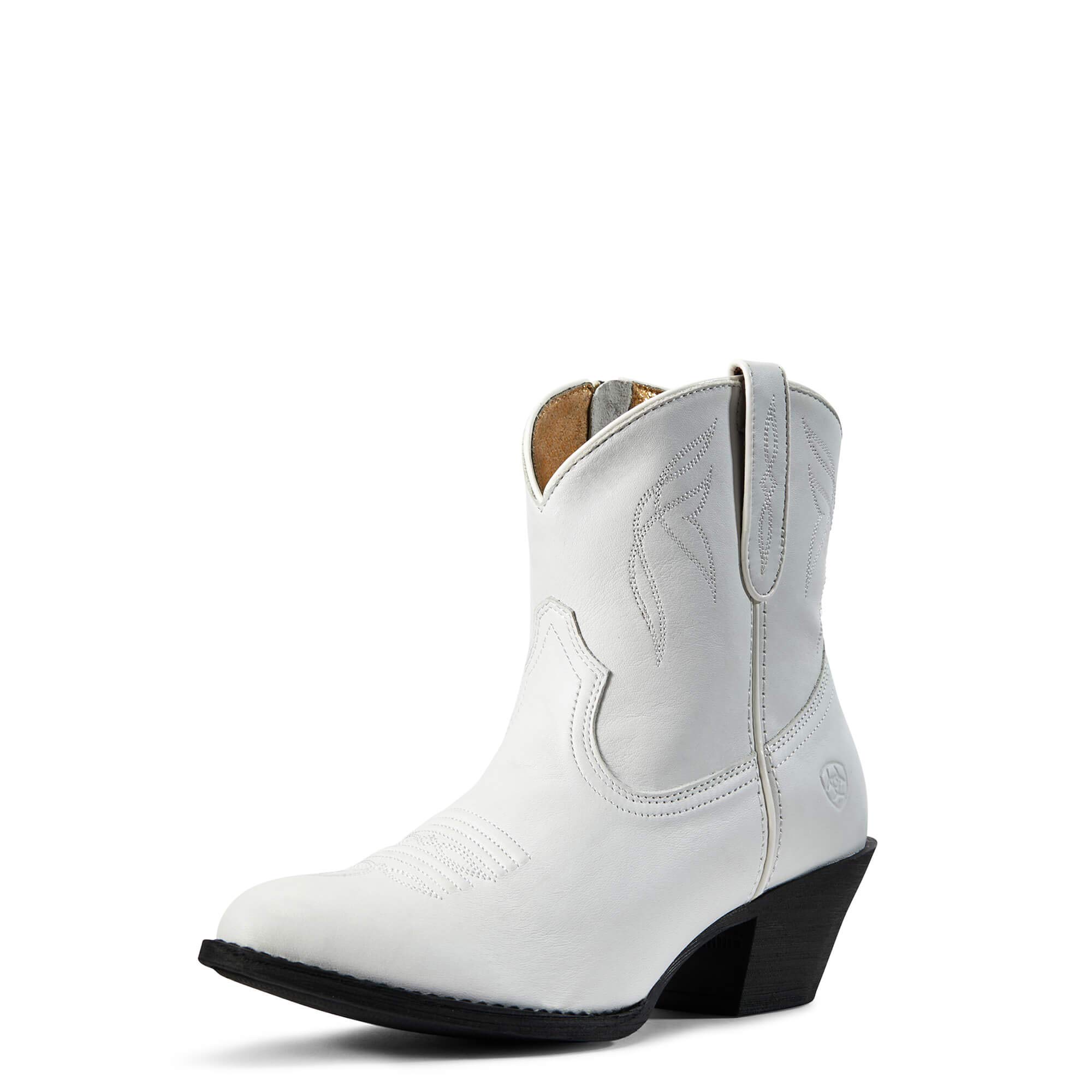 ARIAT Women's Darlin Western Boot, White, 6 C Image