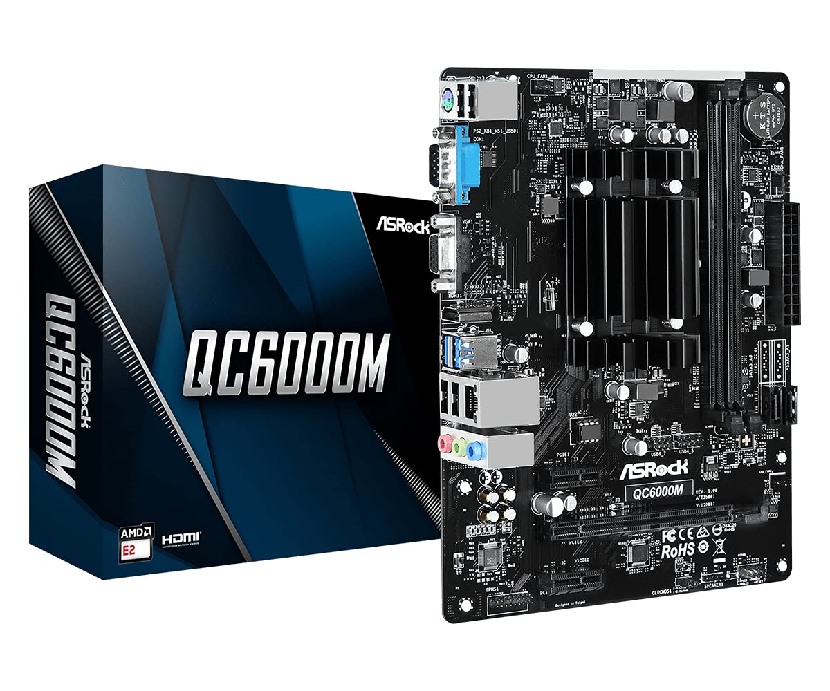 Asrock QC6000M Socket FT3 micro ATX