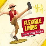 One Piece Monkey D. Luffy 6" Action Figure with 6 Accessories view 7