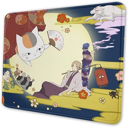 Amazon Co Jp 夏目友人帳 猫さん マウスパッド 可愛い 漫画 小型レ まうすぱっど うずい てんげん ゲームのマウスパッド 滑り止めマウスマット オフィスコンピュータラップトップ用 萌え かわいい グッズ プレゼント 10 X 12 Inch 家電 カメラ