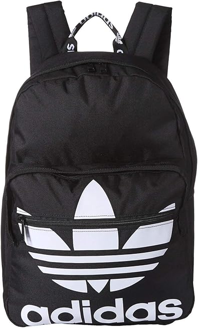 adidas originals trefoil logo backpack in black