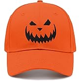 Halloween Hat Pumpkin Hat Horror Baseball Cap