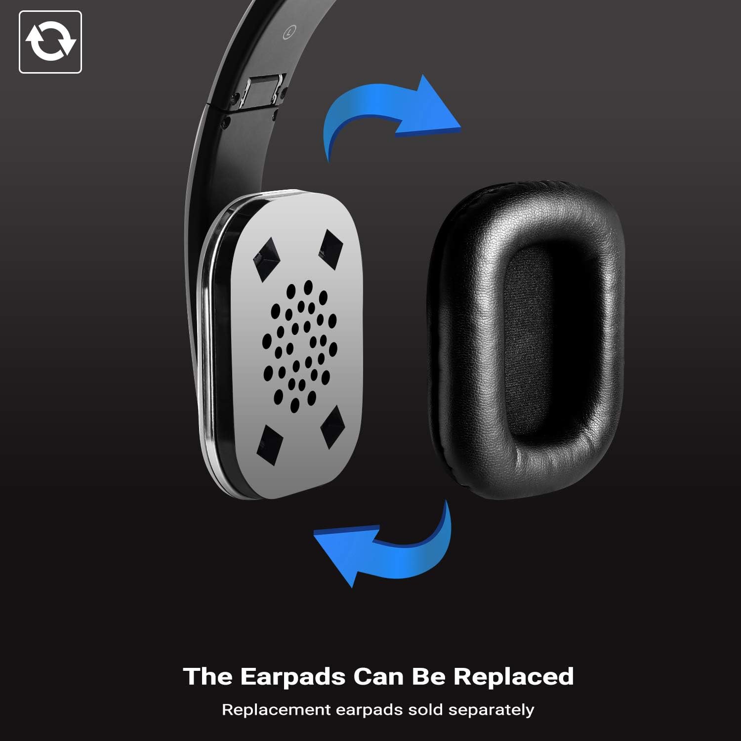 August EP650 Bluetooth Wireless Headphones – Custom Sound Control with ...