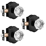 Gobrico Matte Black Passage Door Knobs