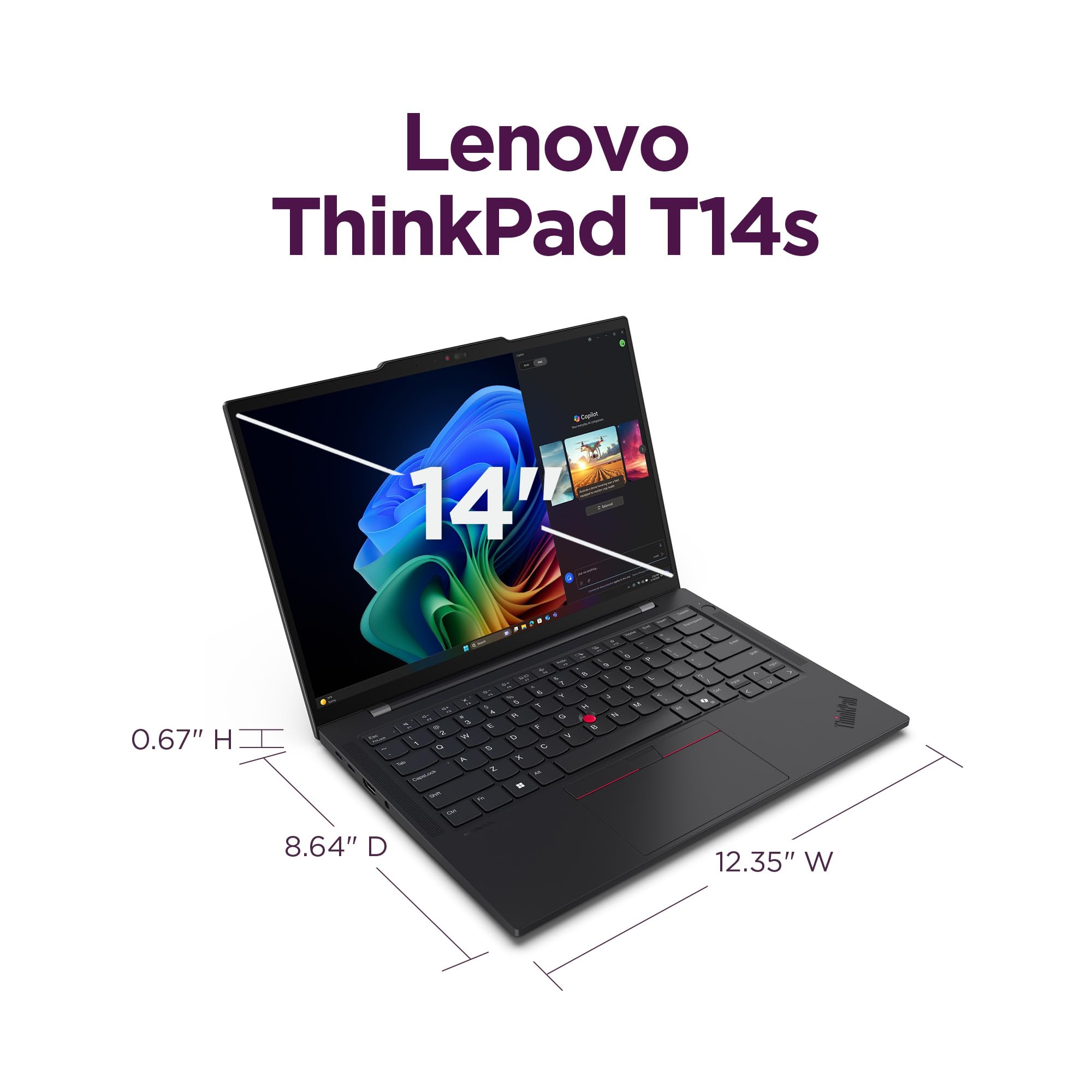 Lenovo ThinkPad T14s Gen 6-2024 - Premium Laptop - Wi-Fi 7-14