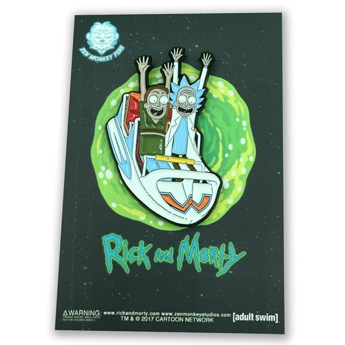 Pin Rick y Jerry Atracciones